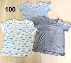 アンダーシャツ 3枚セット 100cm　半袖
