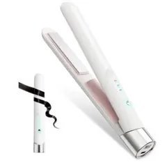 【新品・未使用】ヘアアイロン コードレス 2way カールストレート　充電式
