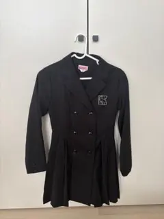 kate spade 黒 フォーマルワンピース150サイズ　卒服