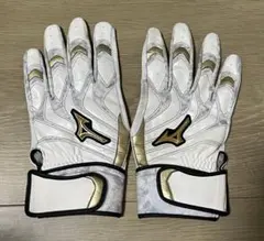 ソフトバンク 山川穂高 実使用 片手 バッティング手袋 支給品 ミズノ