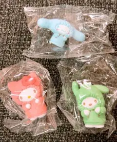 むぎゅぎゅパーカーフィギュアキティーまとめ売り3点