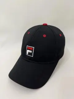 【FILA】ブラック　キャップ スポーツ　ゴルフ