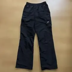 YONEX ヨネックス ポケット付き黒パンツ