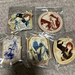 赤髪の白雪姫　漫福ガチャ　トラベルステッカー風ウッドキーホルダー　5種②