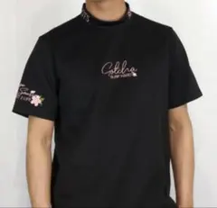 GOTCHA GOLF モックネック シャツ M 黒