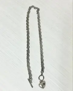 ハート　ネックレス シルバー