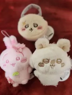 ちいかわ ぬいパレットミニぬいぐるみ マスコット3体セット