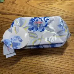【新品未使用】Cath Kidston フラワーポーチ ミラー付き