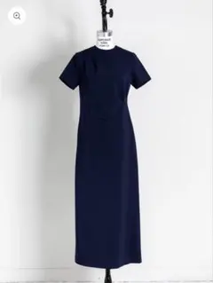 deres / デレス Fabiana draping dress ネイビー1 - メルカリ