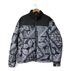 【大人気❗】ZARA バンダナ ペイズリー柄 パフジャケット ダウンジャケットL