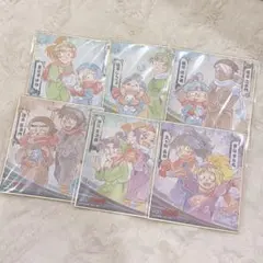 忍たま乱太郎 ミニ色紙 6枚セット