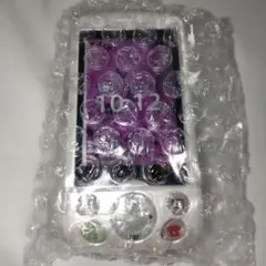 ガチャ：なつかしのガラケーマスコット～スライドType～ホワイト❰新品❱