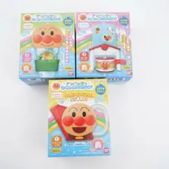 箱無し アンパンマン わくわくみずあそび 食玩 3種セット