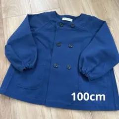 kirinji スモック　園児服　100cm ネイビー