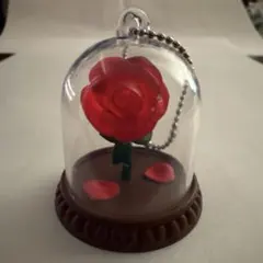 美女と野獣　魔法のバラ　ストラップ　ディズニー