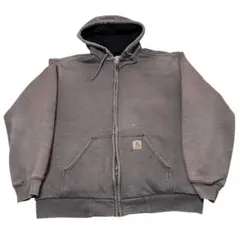 希少 Carhartt メキシコ製 ブラウン フルジップ パーカー　フェード抜群 楽天市場】カーハート パーカー CARHARTT RAIN DEFENDER LOOSE