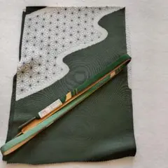 おしゃれな高級正絹手組帯締めと正絹帯揚げセット0569