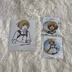 Anique 進撃の巨人 海 アルミン ブロマイド 缶バッジ - メルカリ