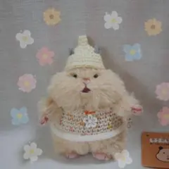 はむにぎり ぬい服 ぬいぐるみ ひつじボンネット 7 - メルカリ