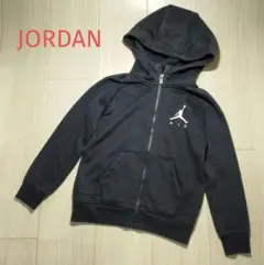 JORDAN ジョーダン　ジップアップパーカー　サイズ　6 ブラック