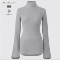 UNIQLO マメクロゴウチ 3Dリブハイネックセーター