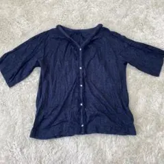 ジャーナルスタンダードレリューム　 フリル付きボタンシャツ 半袖