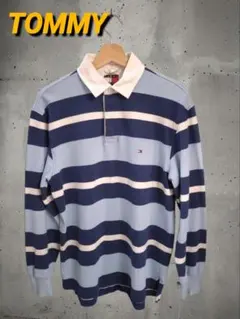 【TOMMY】トミー ラガーシャツ Sサイズ