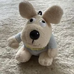 【M U スポーツ】犬のぬいぐるみ ボールホルダー　キーホルダーのサムネイル