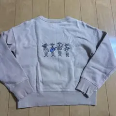 Coen くすみピンク　スウェット　140 メキシコ