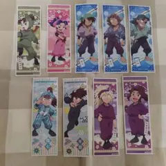 忍たま乱太郎 ステッカー 9枚セット　ロングステッカー