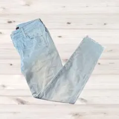 152. AZUL BY MOUSSY スキニーデニム ライトブルー