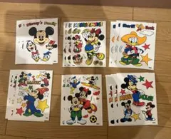 Vintage Disney ディズニー レトロ 当時物 シール ステッカー