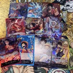 ルフィ　リーダーカード　まとめ売り　10種類