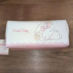 【新品】ハローキティ ボックスペンケース おやすみひつじ　サンリオ　筆箱