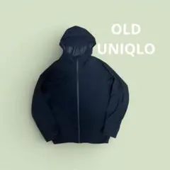 OLD UNIQLO ナイロンジャケット ブラック archive Y2K