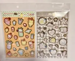 正規品　サンリオキャラクター　キャンディシール 2シートセット
