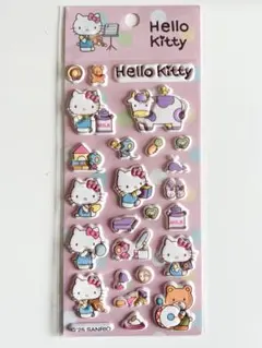 ハローキティ ぷっくりマシュマロシー ル1シート