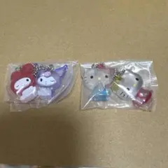 サンリオ　なかよしドロップチャーム　 ハローキティ　マイメロ　2個セット