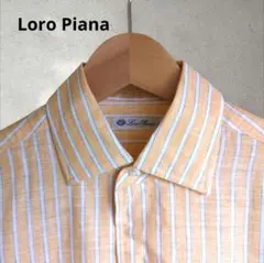 Loro Piana Lサイズ(日本のXL) 長袖シャツ 麻100% - メルカリ
