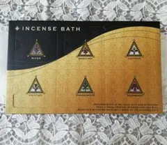 INCENSE BATH バスソルト　入浴剤　ジーピークリエイツ