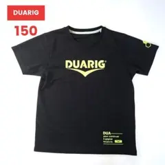 【DUARIG】キッズ 半袖 Tシャツ トップス 150cm ブラック 速乾のサムネイル