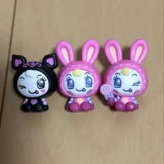る*。様 ナルミちびコレフィギュア ベリエちゃん デビリーちゃん 3個セット