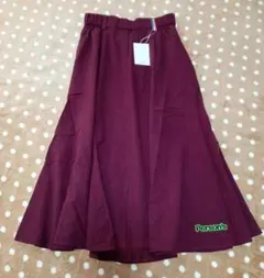 ☆新品タグ付き☆PERSON’Sサイドビックフレアロングスカート☆