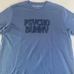 ハワイ購入！新品Psycho Bunny ブルー Tシャツ サイズ4のサムネイル