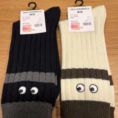 ユニクロ×アニヤ・アニヤハインドマーチ コラボのソックス　25-27cm 2足