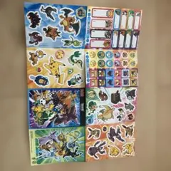ポケモンシール　非売品　丸美屋　シール