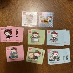 【コンプリート】 ヤマト運輸 ハローキティ ステッカー シール シークレット