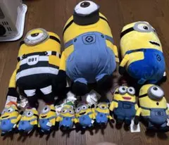 ミニオンぬいぐるみ　まとめ売り 2025年最新】ミニオン ぬいぐるみ まとめ売りの人気アイテム - メルカリ