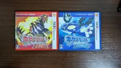 【セット販売】ポケットモンスター 　オメガルビー・アルファサファイア