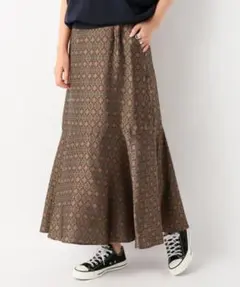 [オリエンタルコモンジャガード マーメイドスカート]